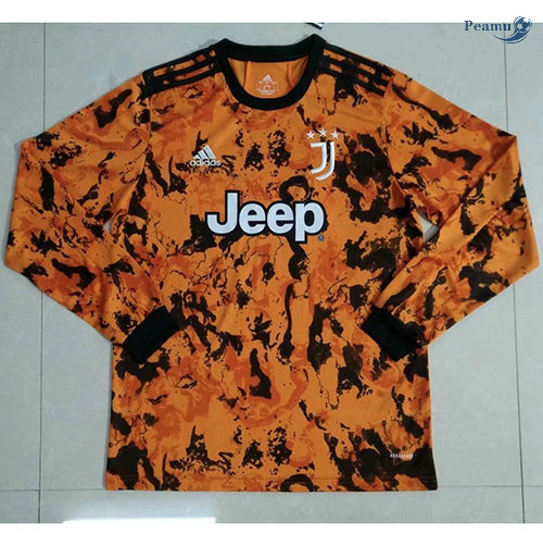 Maglia Calcio Juventus orange Manica lunga 2020-2021