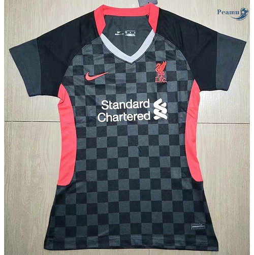 Maglia Calcio Liverpool Donna Nero 2020-2021