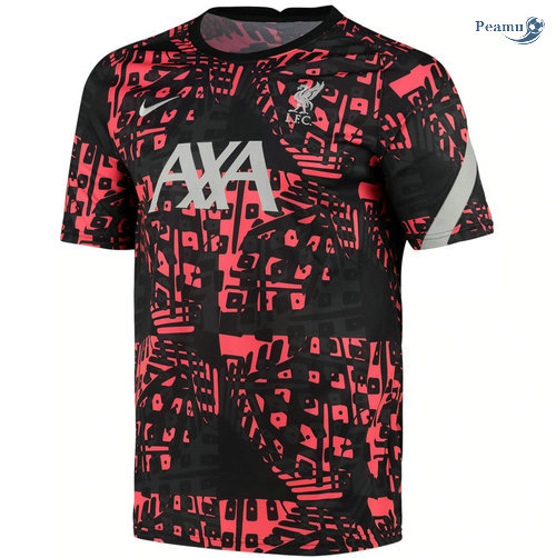 Maglia Calcio Liverpool Formazione Dri-Fit Nero/Rosso
