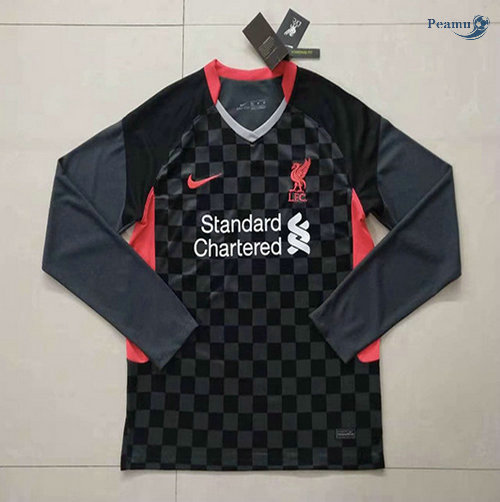 Maglia Calcio Liverpool Terza Manica lunga 2020-2021