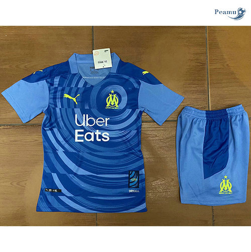 Maglia Calcio Marsiglia Bambino Terza 2020-2021