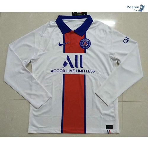 Maglia Calcio PSG Seconda Manica lunga 2020-2021