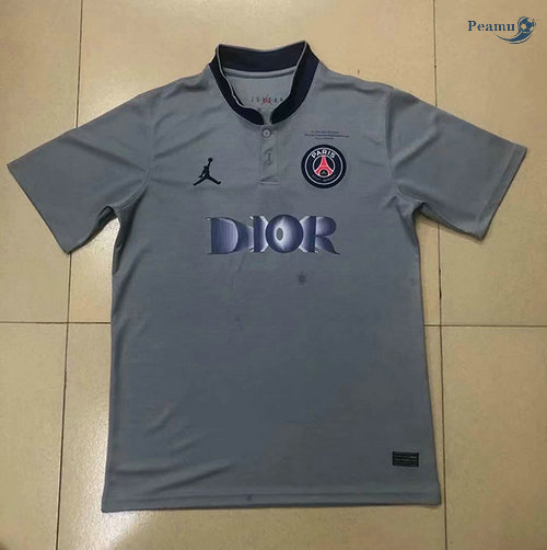 Maglia Calcio PSG Pre-Match Grigio 2020-2021
