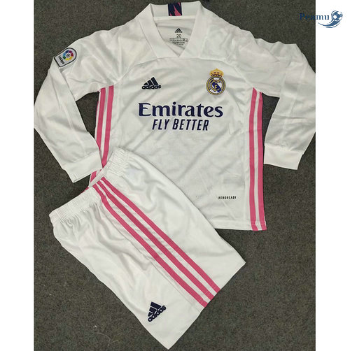 Maglia Calcio Real Madrid Bambino Prima Manica lunga 2020-2021
