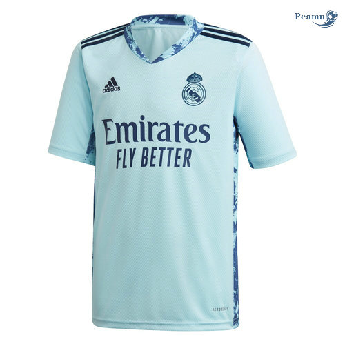 Maglia Calcio Real Madrid Portiere Blu 2020-2021