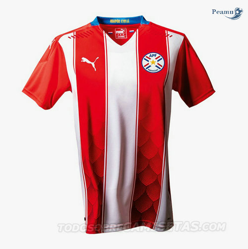 Maglia Calcio Paraguay Prima 2020-2021