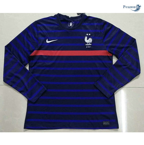 Maglia Calcio Francia Prima Manica lunga 2021-2022