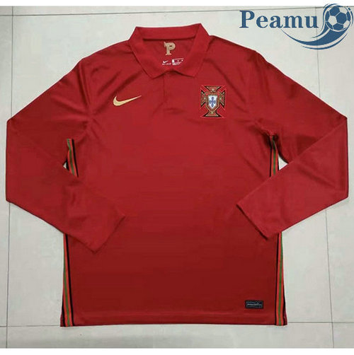 Maglia Calcio Portogallo Prima Manica lunga 2020-2021