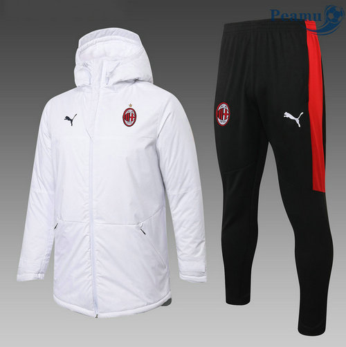Tuta Calcio - Doudoune AC Milan Bianca 2020-2021