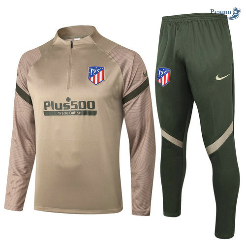 Tuta Calcio Atletico Madrid Kaki 2020-2021