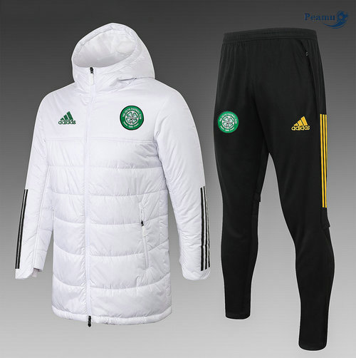 Tuta Calcio - Doudoune Celtic Bianca 2020-2021