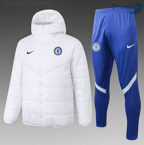 Tuta Calcio - Doudoune Chelsea Bianca 2020-2021