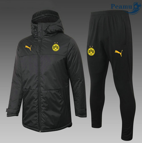 Tuta Calcio - Doudoune Borussia Dortmund Nero 2020-2021