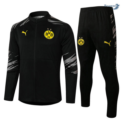 Tuta Calcio - Giacca Borussia Dortmund Nero 2020-2021