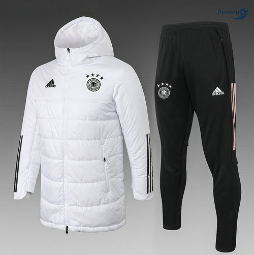 Tuta Calcio - Doudoune Germania Bianca 2020-2021