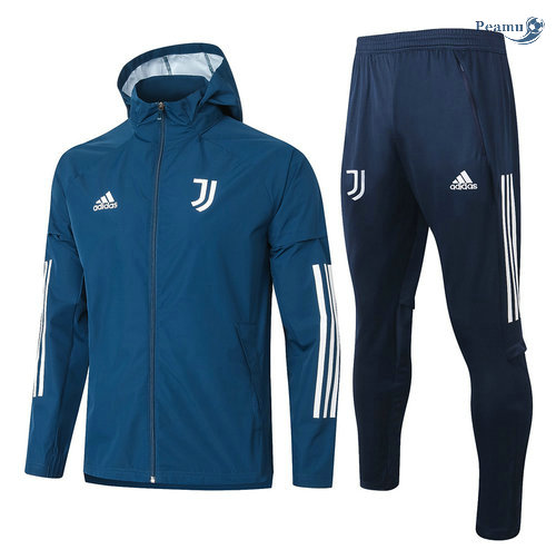 Tuta Giacca A Vento Juventus Blu Navy 2020-2021
