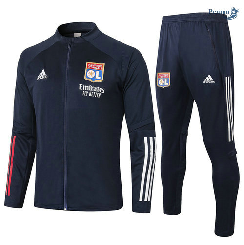 Tuta Calcio - Giacca Lyon Blu Navy 2020-2021