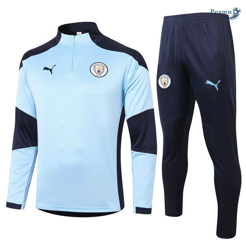 Tuta Calcio Manchester City Azzurro 2020-2021