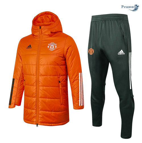 Tuta Calcio - Doudoune Manchester United Orange 2020-2021