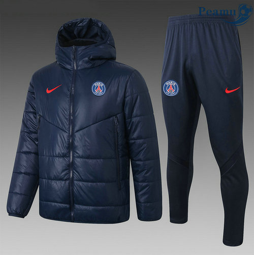 Tuta Calcio - Doudoune PSG Blu Navy 2020-2021
