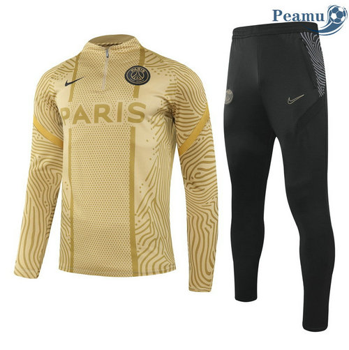 Tuta Calcio PSG Giallo Édition commémorative 2020-2021