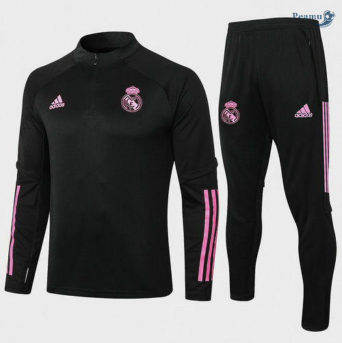 Tuta Calcio Real Madrid Nero 2020-2021