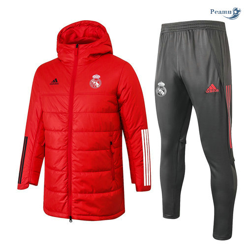Tuta Calcio - Doudoune Real Madrid Rosso 2020-2021