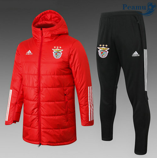 Tuta Calcio - Doudoune Benfica Rosso 2020-2021