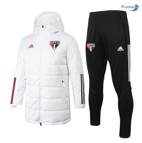 Tuta Calcio - Doudoune Sao Paulo Bianca 2020-2021