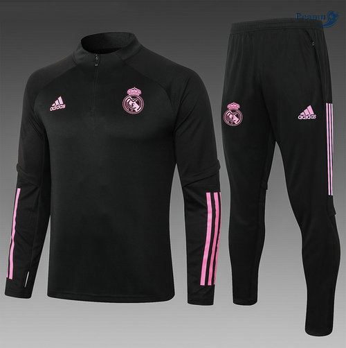 Tuta Calcio Real Madrid Bambino Nero/Rosso 2020-2021