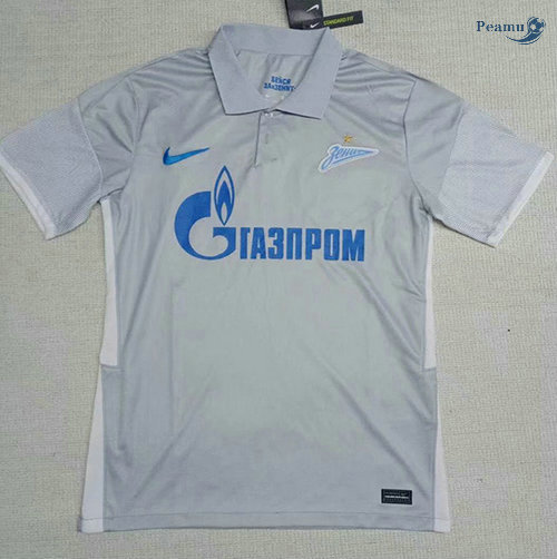 Maglia Calcio Zenit St Petersburg Grigio 2020-2021