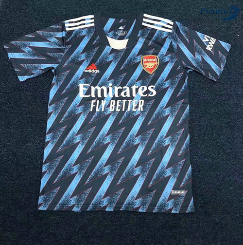 Maglia Calcio Arsenal Formazione Blu 2021-2022