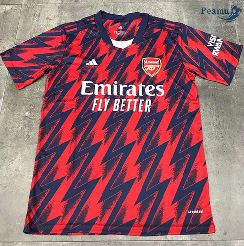 Maglia Calcio Arsenal Formazione Rosso 2021-2022