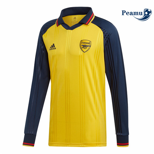 Maglia Calcio Arsenal Giallo Manica lunga 2021-2022