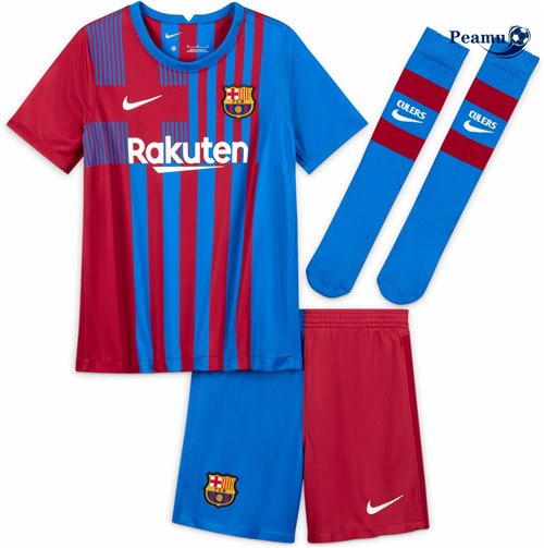 Maglia Calcio Barcellona Bambino Prima 2021-2022