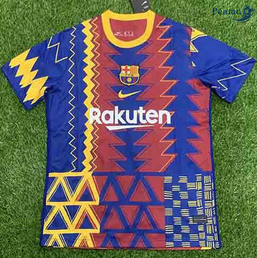 Maglia Calcio Barcellona Pre-Match Formazione 2021-2022