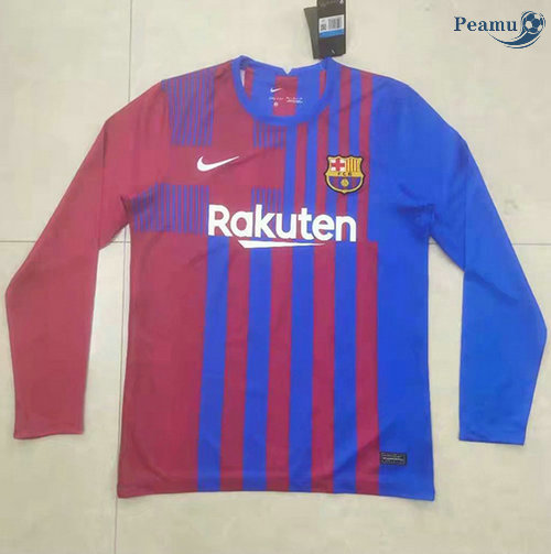 Maglia Calcio Barcellona Prima Manica lunga 2021-2022