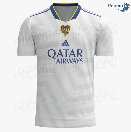 Maglia Calcio Boca Juniors Seconda Bianca 2021-2022