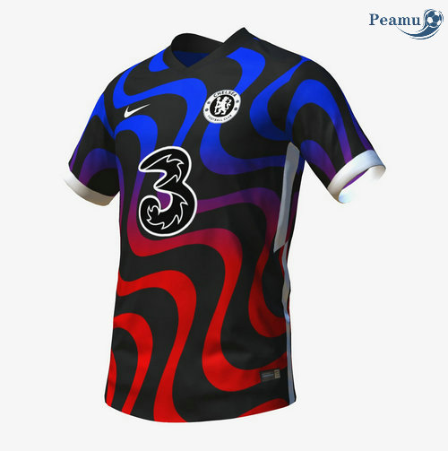 Maglia Calcio Chelsea Concept Blu/Rosso 2021-2022