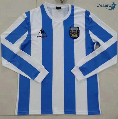 Classico Maglie Argentina Prima Manica lunga 1986