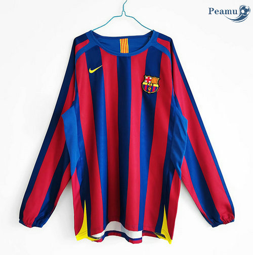 Classico Maglie Barcellona Prima Manica lunga 2005-06