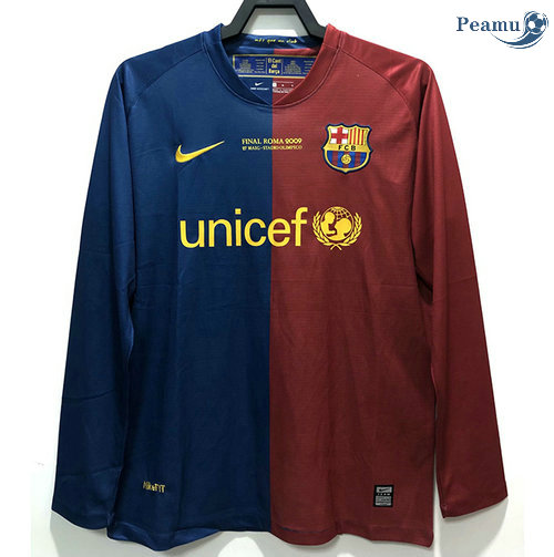 Classico Maglie Barcellona Prima Manica lunga 2008-09