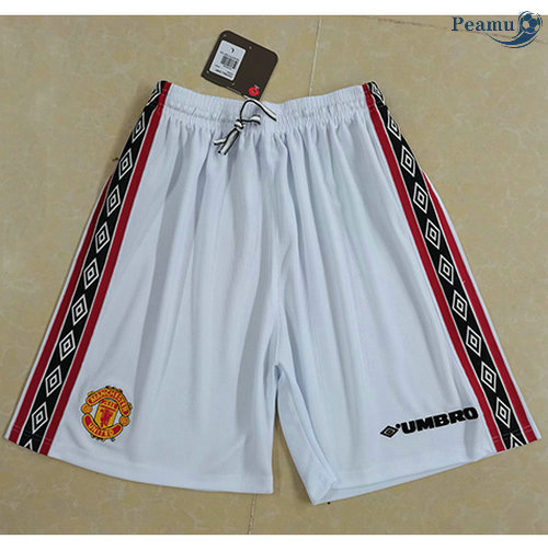 Classico Maglie Manchester United Short Bianca