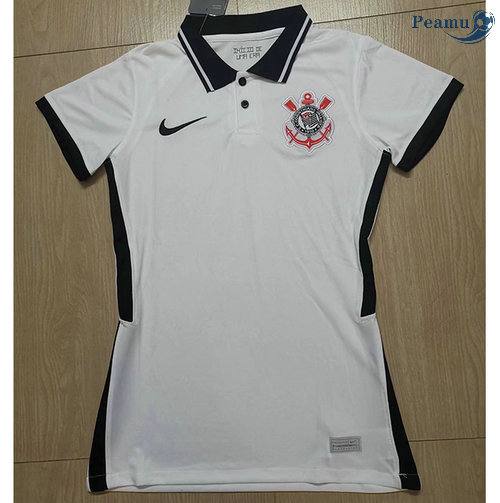 Maglia Calcio Corinthians Donna Bianca 2021-2022