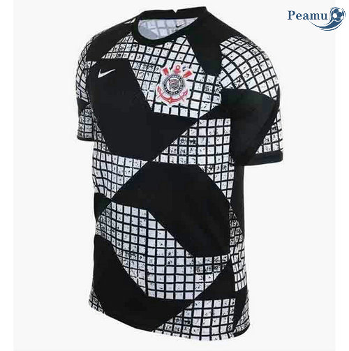 Maglia Calcio Corinthians Formazione Nero 2020-2021