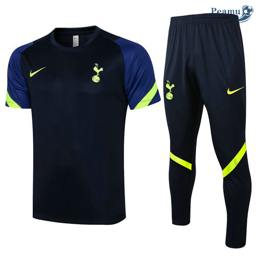 Kit Maglia Formazione Tottenham Hotspur + Pantalonii Blu Navy 2021-2022