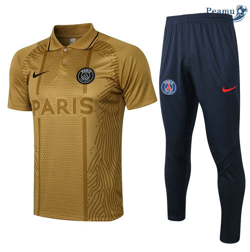 Kit Maglia Formazione Polo PSG + Pantalonii Doré 2021-2022