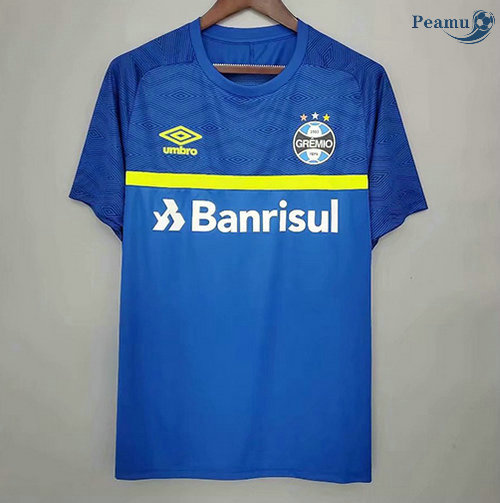 Maglia Calcio Gremio Blu 2021-2022