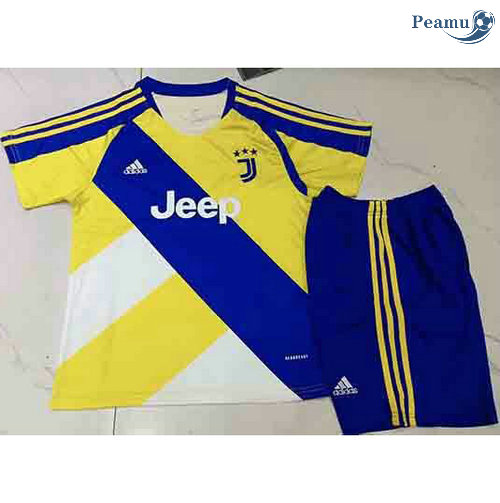 Maglia Calcio Juventus Bambino Giallo 2021-2022
