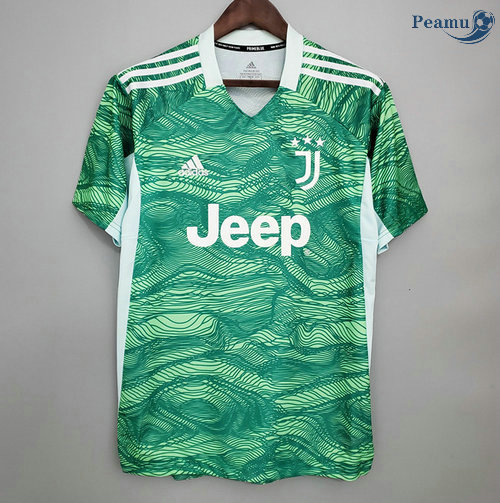 Maglia Calcio Juventus Portiere Vert 2021-2022